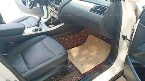 Thảm lót sàn ô tô 5D 6D cho xe BMW X2: Thiết kế chuẩn Form xe, phủ kín sàn xe